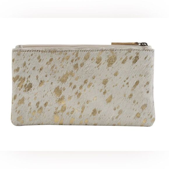 - Myra Sparkle Sharkle Leather And Hairon Wallet - Picture 7 of 11